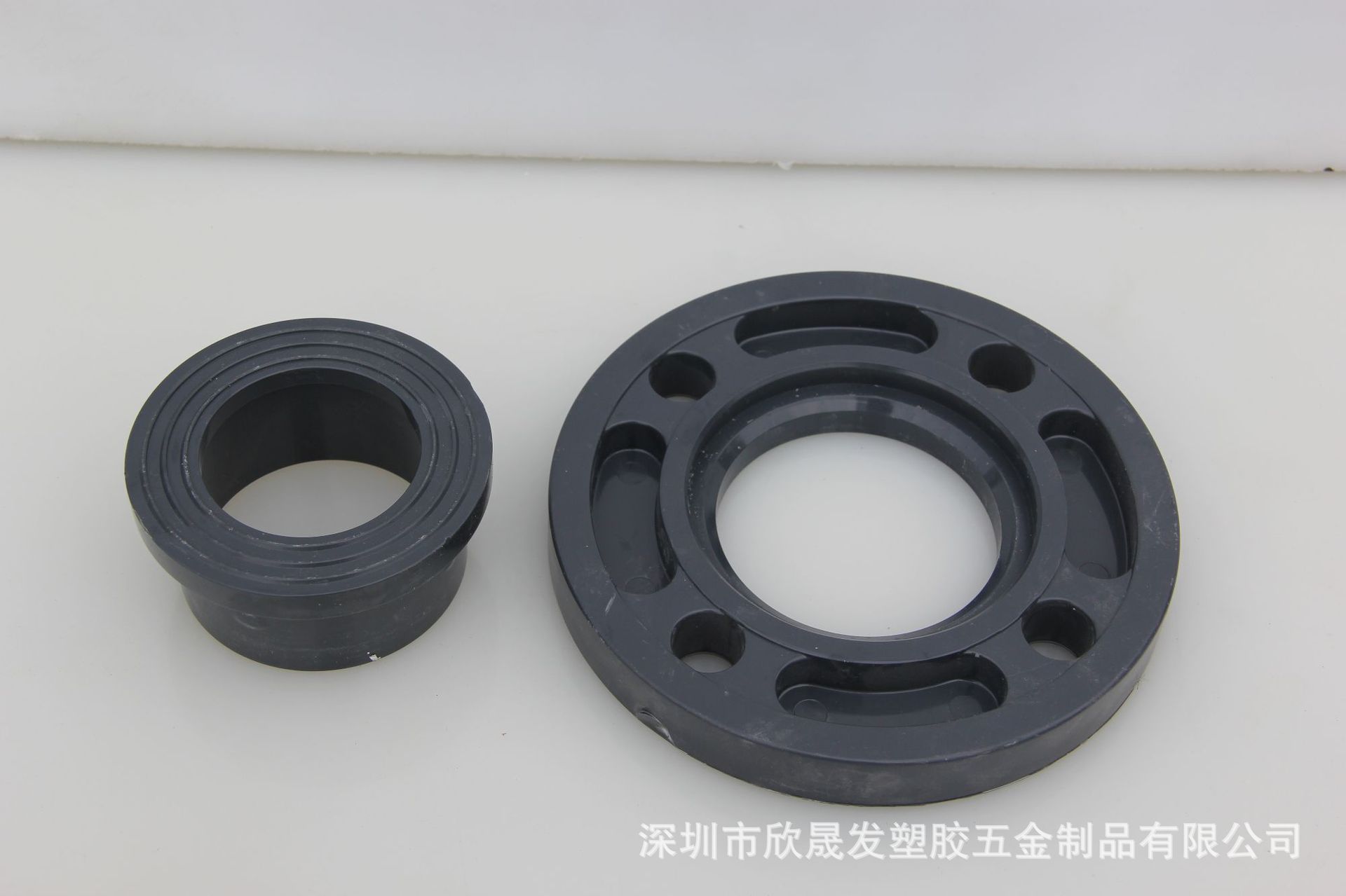 工业级U-PVC法兰 PVC活套法兰 PVC法兰配件大小尺寸现货批发-阿里巴巴