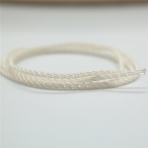 Factory wholesale new earphone cables 4-core stranded silver-plated wire 2.0mm diameter suitable for Bluetooth sleep earphones