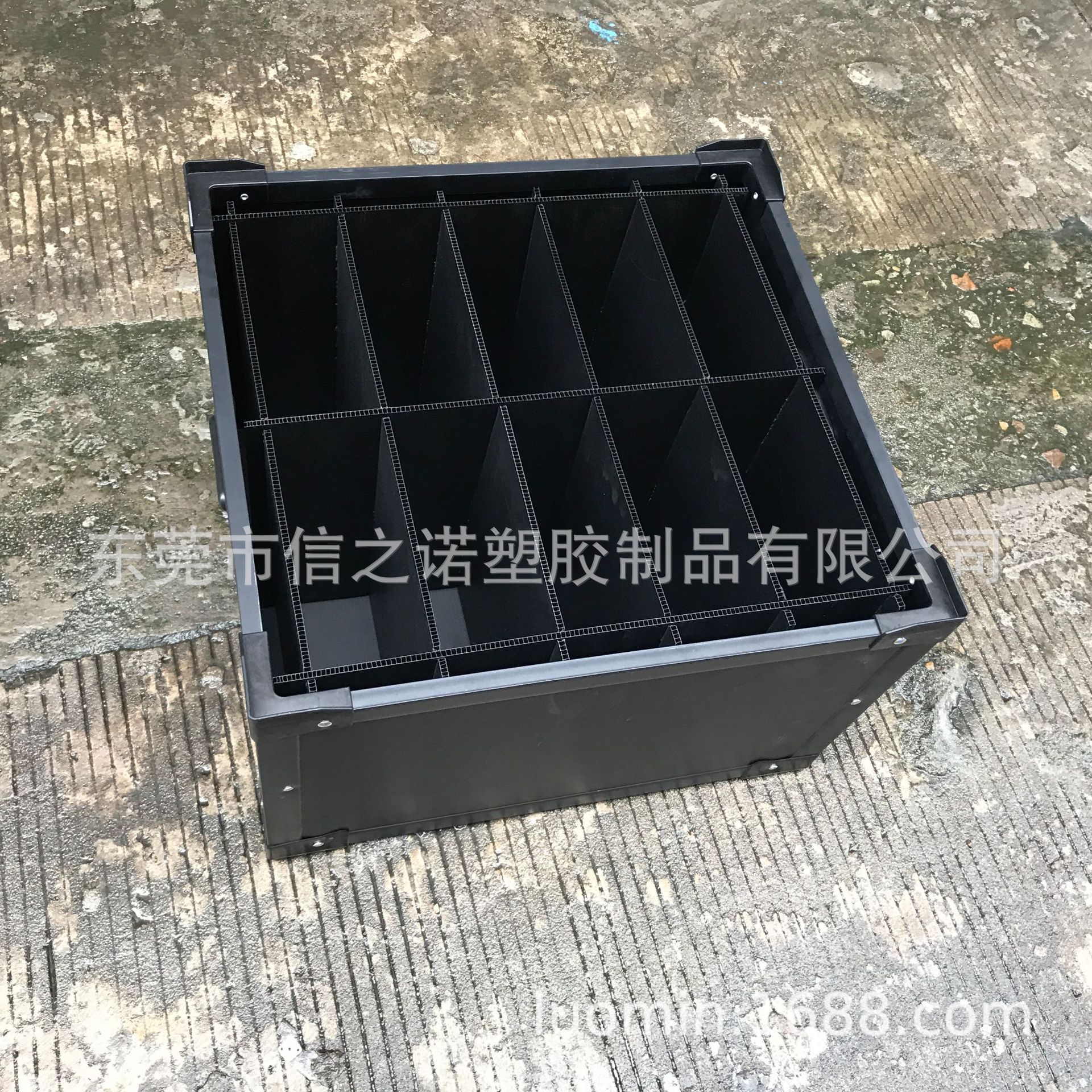 厂家供应可定做尺寸骨架箱 防静电塑料周转箱 电子厂周转中空板箱