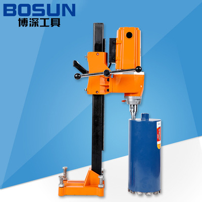 博深 Z1Z-200T立式工程水钻机3200W功率 打孔机金刚石钻孔机200t|ms