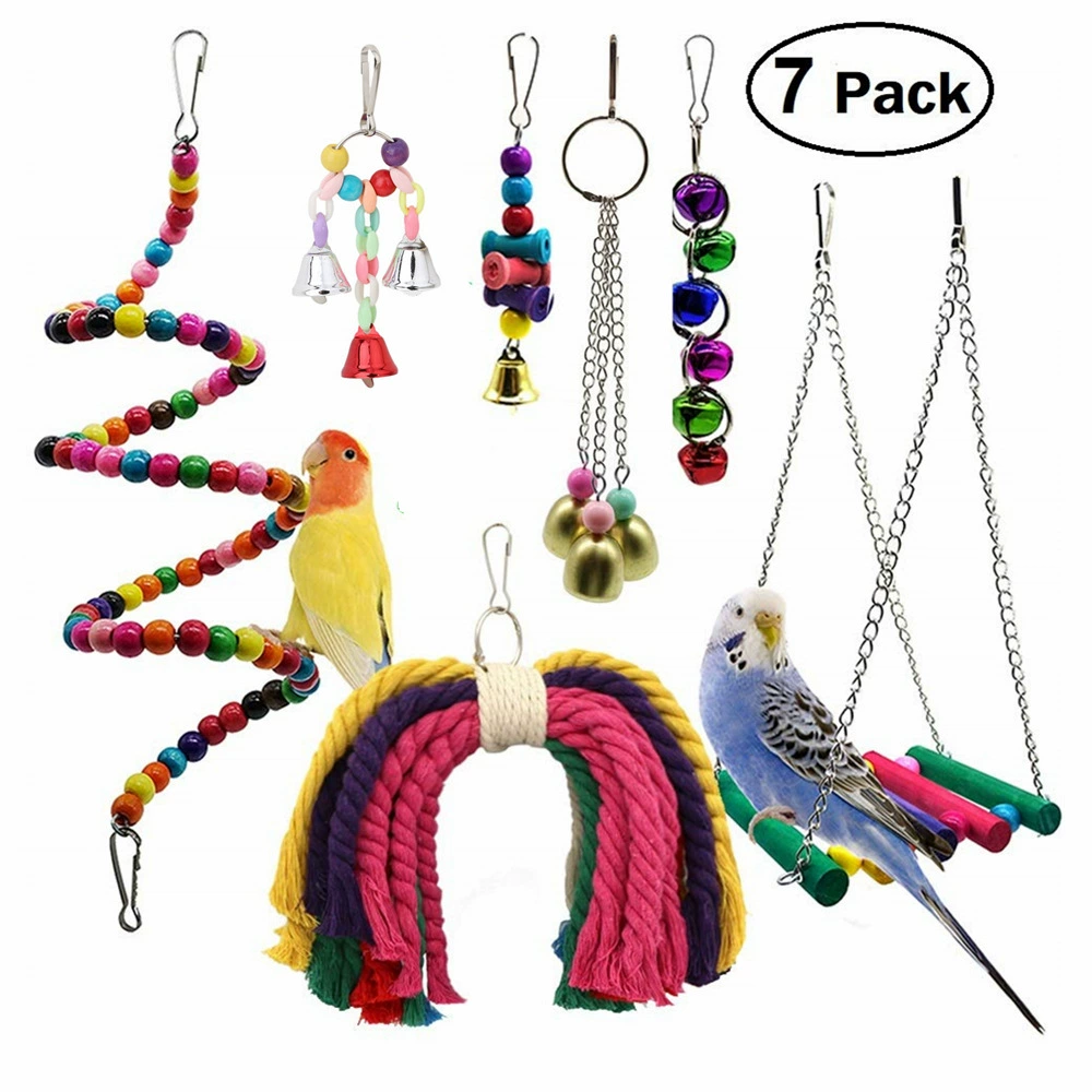 Set, toy, swings, small bell, 7 pieces, Amazon, can bite