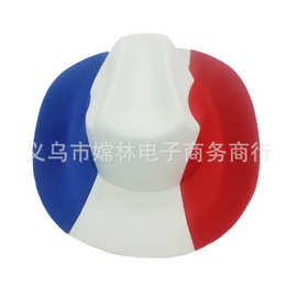 厂家批发欧美定型帽 国旗帽 牛仔帽 西班牙帽子 球迷帽