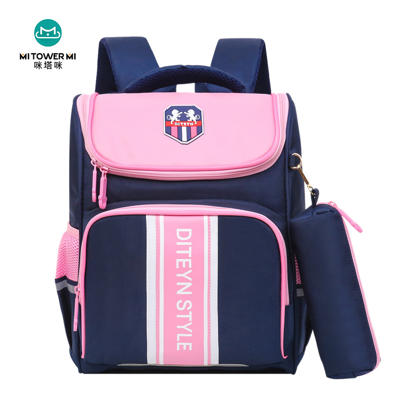 Korean Edition new pattern schoolbag pupil two or three 1-5 grade girl children Backpack Space knapsack customized