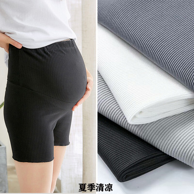 夏款孕妇安全裤防走光可调节托腹三分孕妇裤大码外穿孕妇内裤