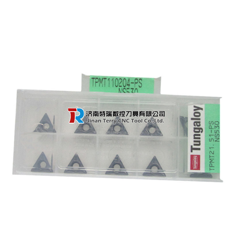 批发东芝数控车削刀片TPMT110208-PM AH645加工钢件