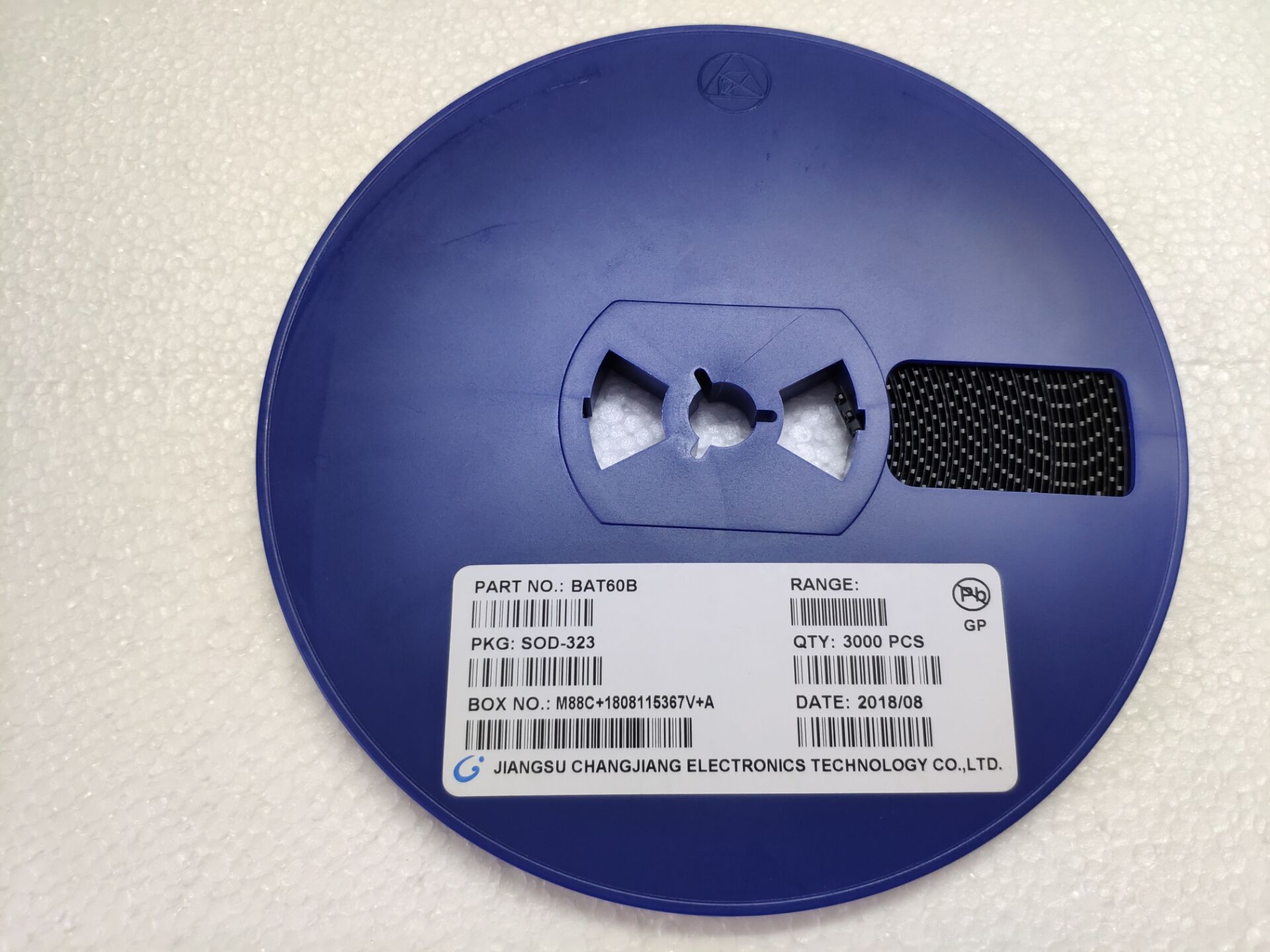 分立器件 肖特基二极管 BAT60B SOD-323 W5.