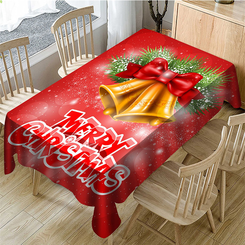 Tablecloth table cloth table cover Christmas table, waterproof all polyester table DIY customized