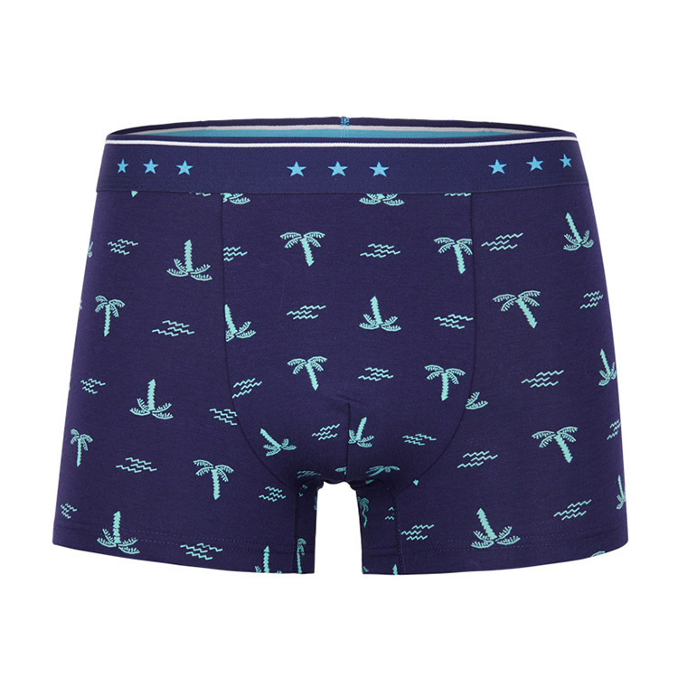 Men's Boxer Panties 2 Boxed Middle Waist Elastic Breathable Men's Panties Bamboo Fiber Four Corner Men's Factory Outlet Men's Boxer Panties 2 Boxed Middle Waist Elastic Breathable Men's Panties Bamboo Fiber Four Corner Men's Factory Outlet