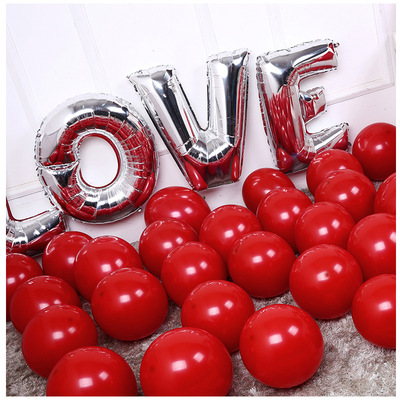 12寸乳胶圆形气球2.8克加厚气球 8号圆形婚庆派对节日气球