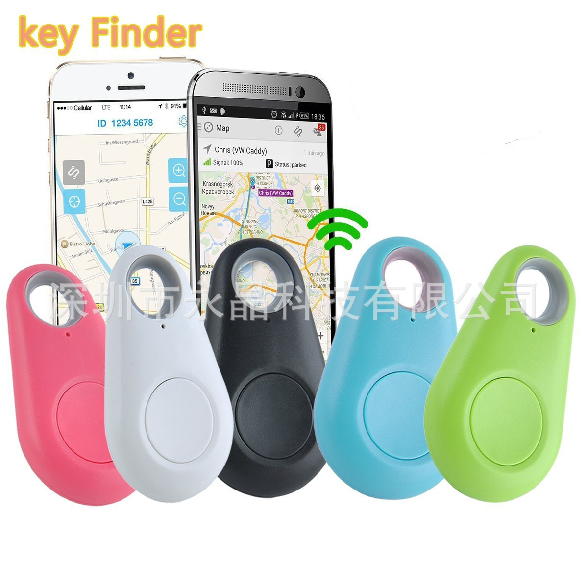 Smart Key Finder Bluetooth Tracker Anti loss alarm Tag-阿里巴巴