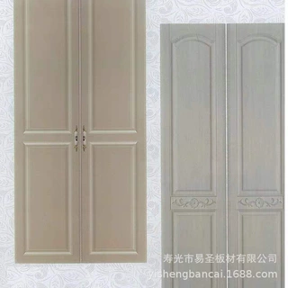 实木多层橱柜门板 欧式多层吸塑模压板 pvc吸塑专用模压板
