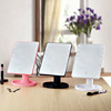 Square LED touch fill light, switch key, rotating mirror