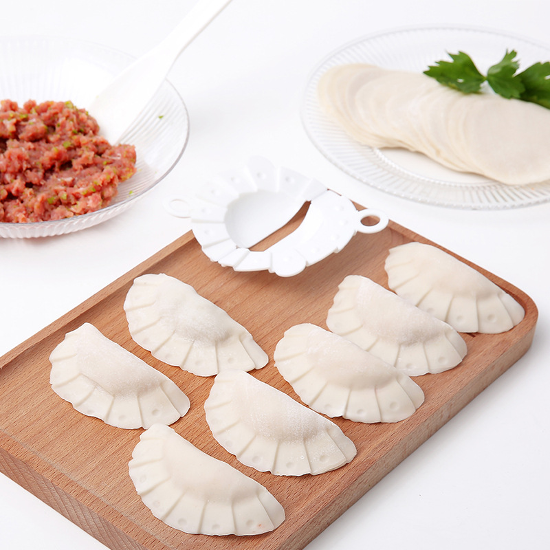 日本品牌包饺子工具水饺模具手动包饺子器捏饺子夹模具厨房小工具|ms