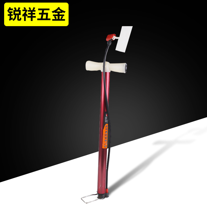 美嘴便携式家用自行车打气筒 手动单车通用打气管 篮球足球打气筒