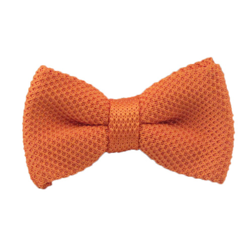 Adult men's student casual British knitted solid color double layer woolen bow tie Shengzhou manufacturer wholesale