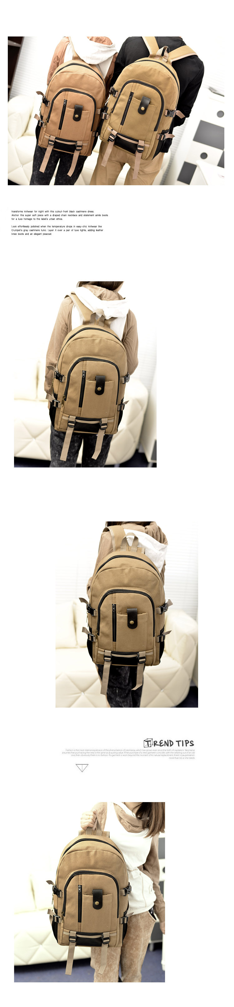 Hiking Backpack Travel Sports Camping & Hiking Sport Backpacks display picture 2