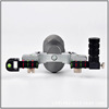 Laser sight 98K new laser lighting alloys 98K slingshot flat skin fast pressure horizontal instrument