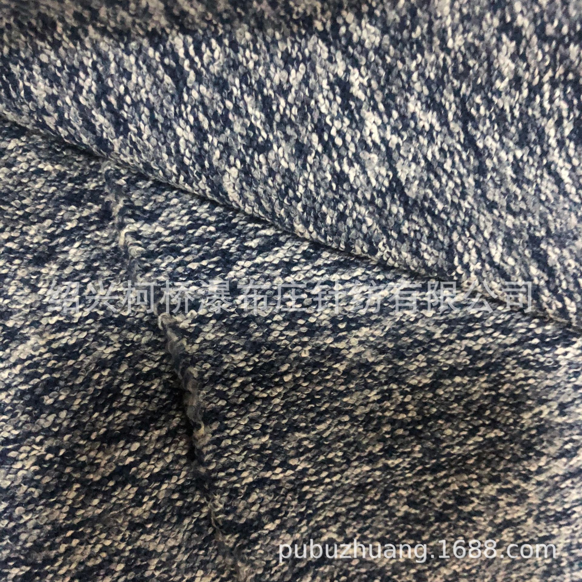厂家直销针织全涤粗针毛圈布 高档不拉毛粗针绒布