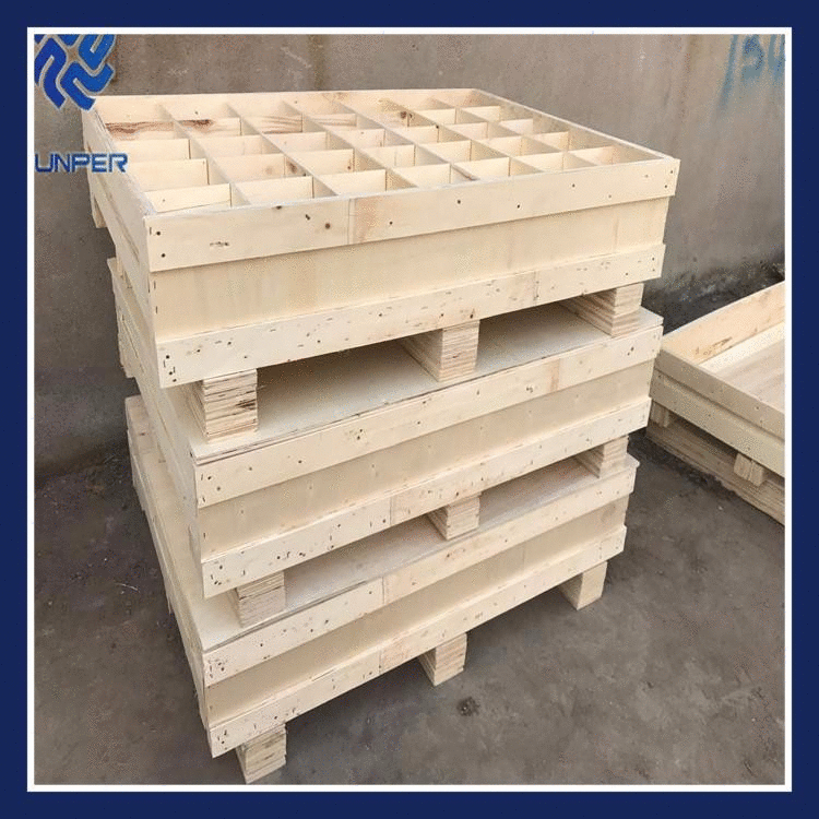 无锡澎湃加工定做出口免熏蒸胶合板包装箱 格子木箱 苏州常州花格|ms