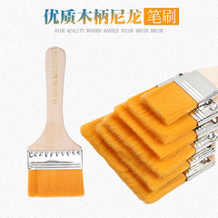 Factory direct supply of No. 1-12 nylon bristled oil painting brushes, nylon bristled brushes, acrylic brushes, various specifications of brushes