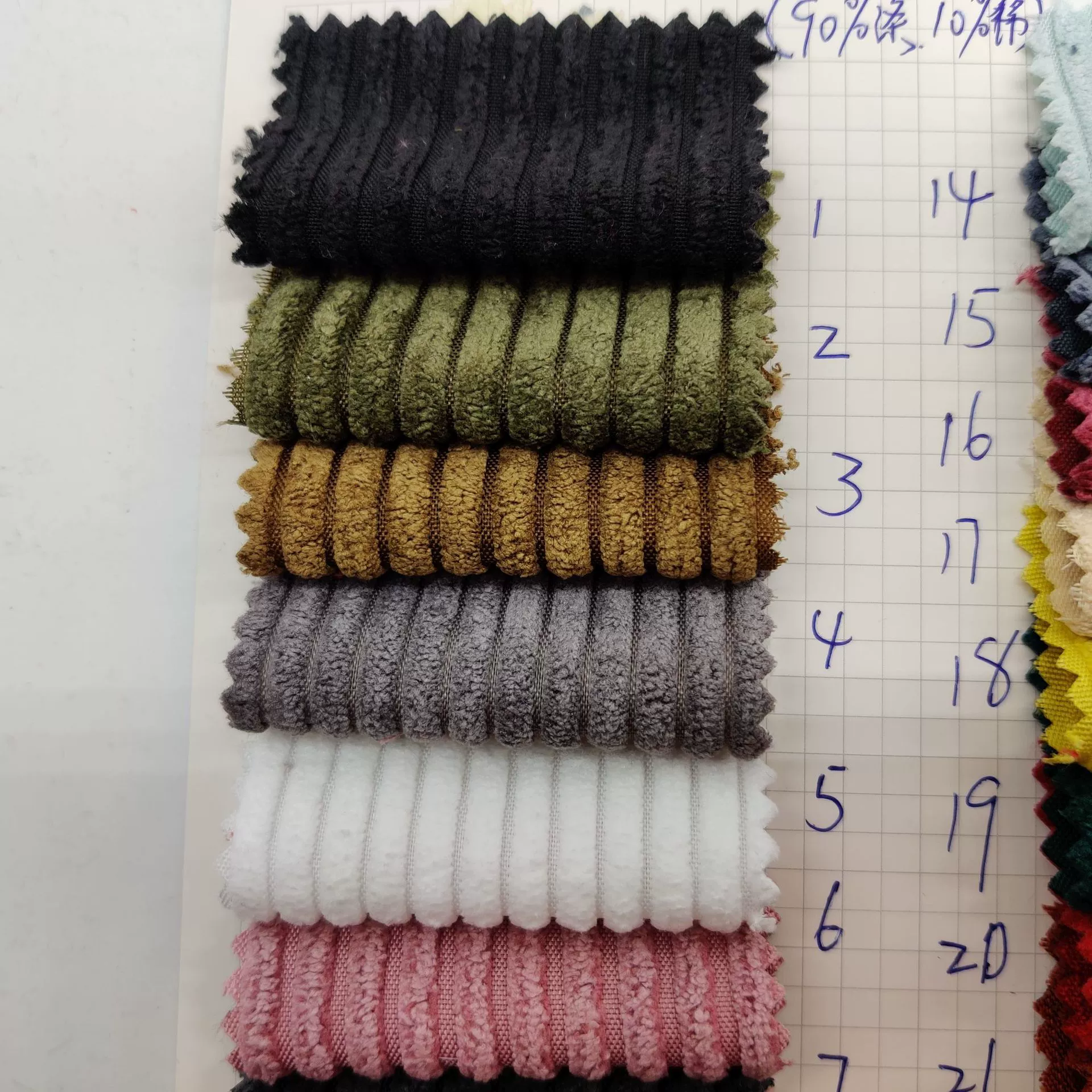 Corduroy in stock 27 main categories, polyester 4.5 corduroy, fashionable apparel fabrics - bulk discount