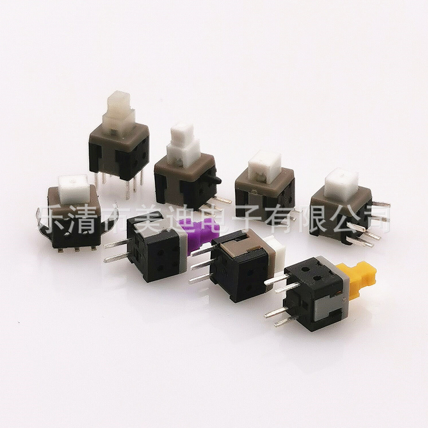 供应5*8*5.8自无锁按键开关6脚侧按贴片小电器开关、dc12V24V直流