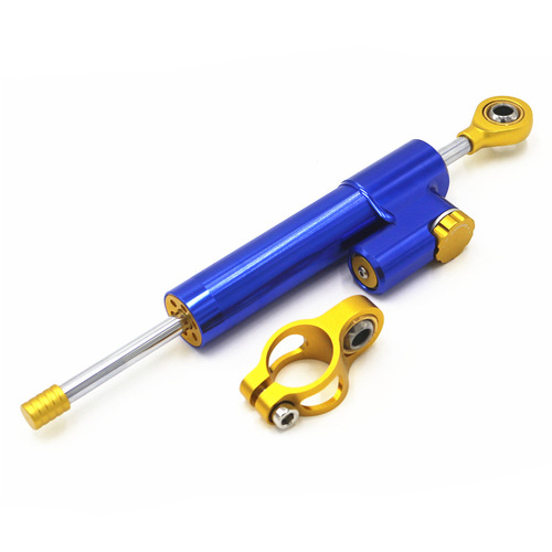 Motorcycle handlebar accessories universal titanium ruler steering damper steering stabilizer shock absorber cross-border