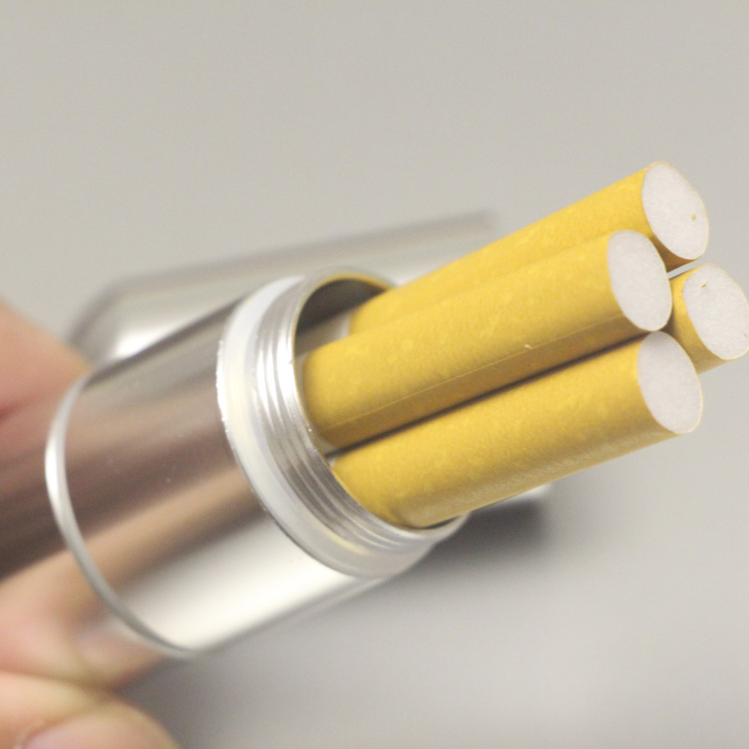 铝烟盒烟筒优雅铝合金户外收纳盒 男女通用 支持加印logo