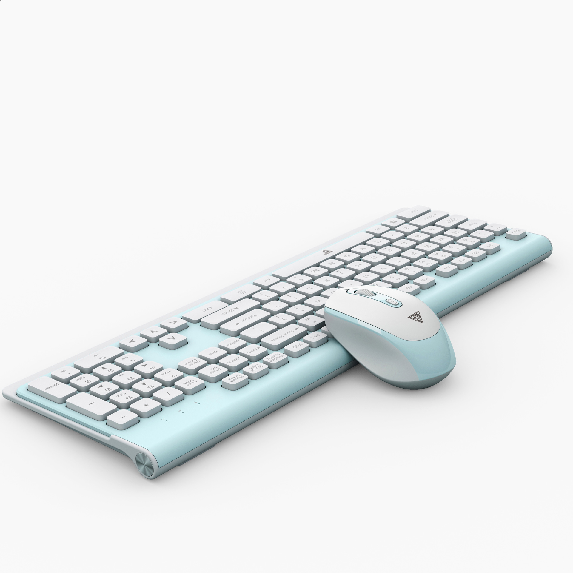 無(wú)線(xiàn)鍵盤(pán)鼠標(biāo)套裝2.4G巧克力鍵帽辦公家用筆記本臺(tái)式通用電腦外設(shè)