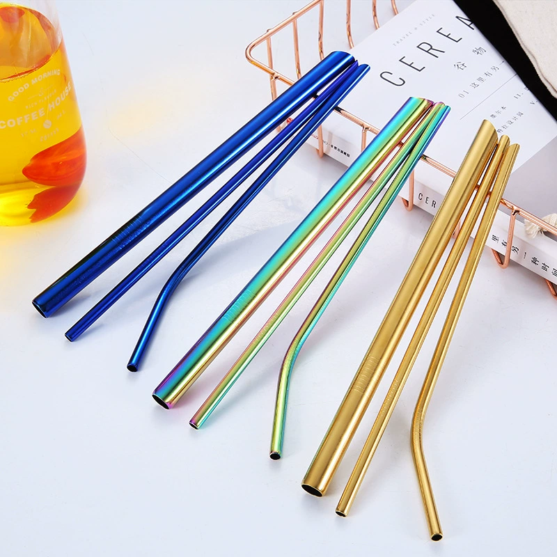Creative straw stainless steel, set