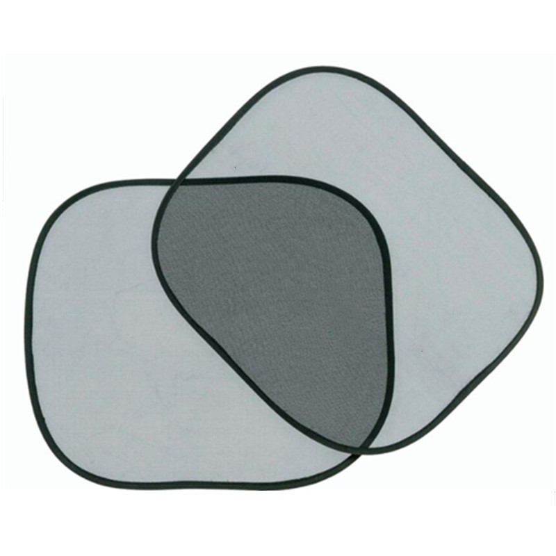 礼品定制黑色网纱遮阳挡太阳挡车内防晒挡吸盘汽车赠送品汽车饰品|ru