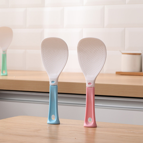 Creative household multifunctional color plastic rice cooker rice spoon non-stick rice shovel PP rice spoon