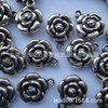 Wholesale supply of antique silver hanging holes roses, hanging holes DIY suspension accessories rose accessories