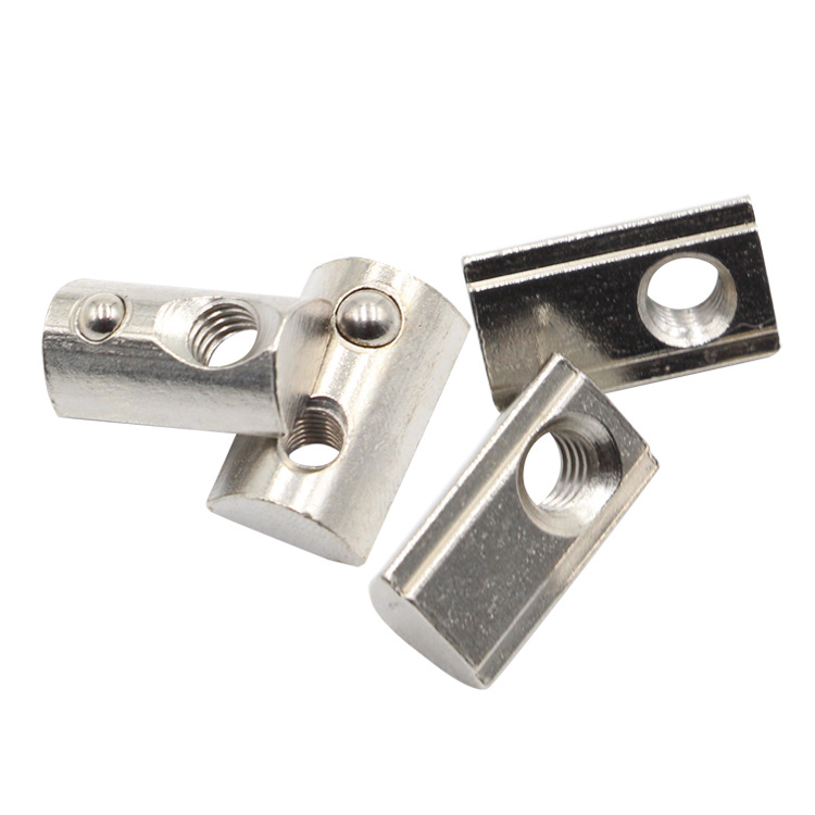 异形螺母滑块T型螺母 半圆 方形螺帽 菱形法兰弹片弹珠定位螺母