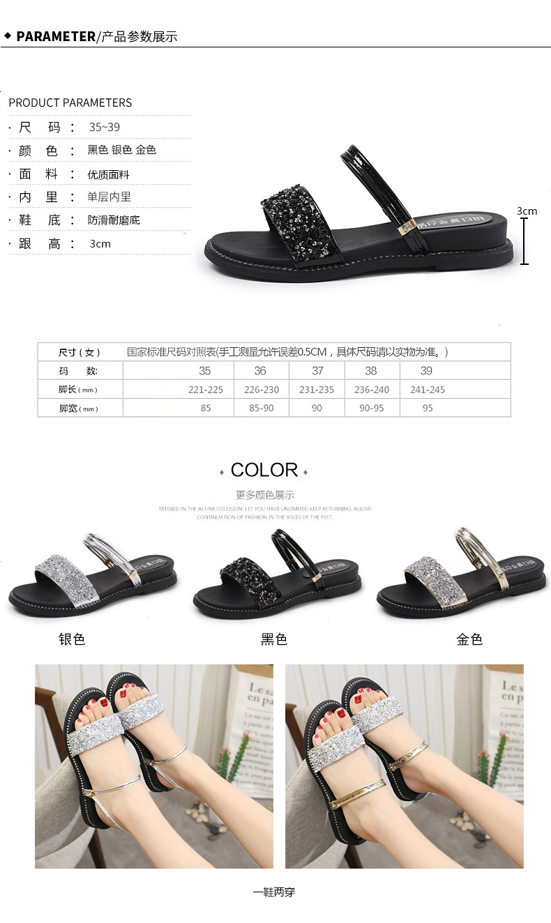 Chaussures été pour femme en Caoutchouc - Ref 3346136 Image 11