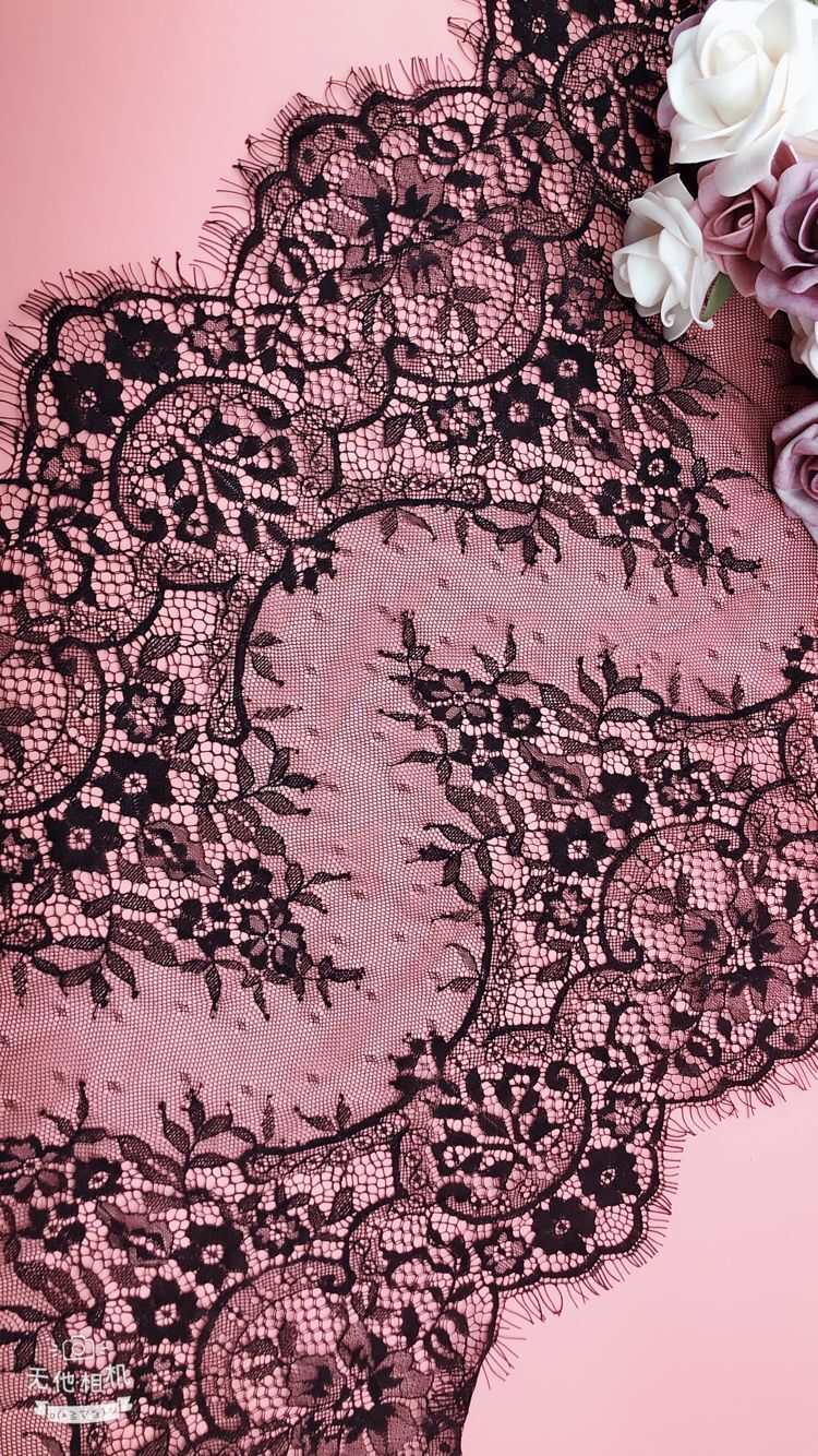 热卖内衣蕾丝花边欧美时尚辅料蕾丝花边864#宽度42cm睫毛小边