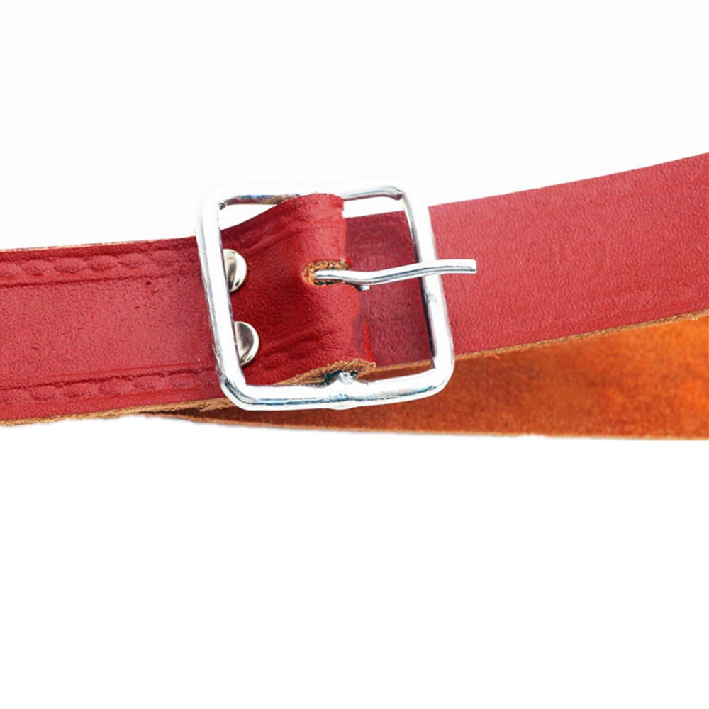 牛皮铁丝扣红色