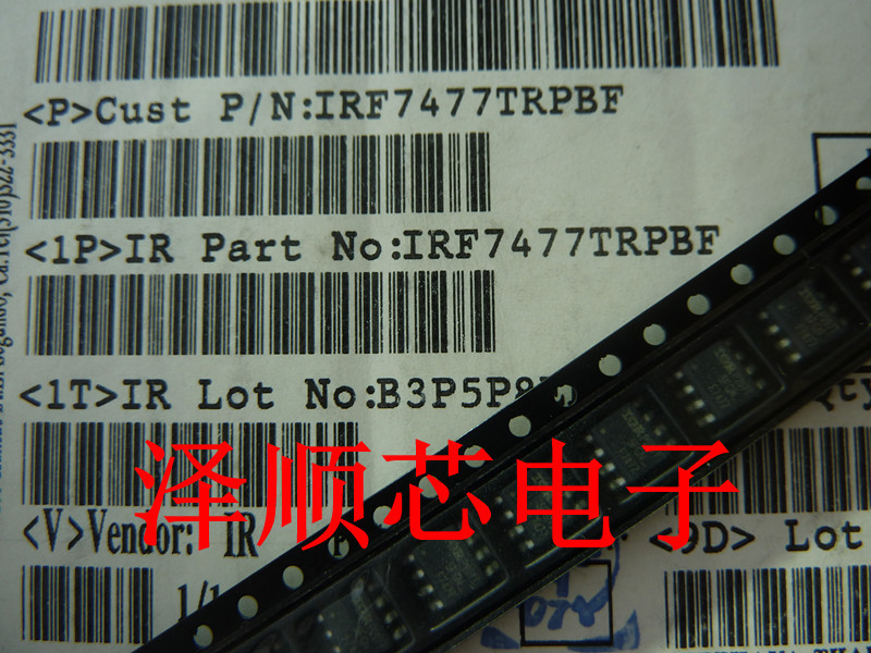 IRF7477TRPBF IRF7477 F7477 SOP8 MOS管 全新原装正品主营芯片IC