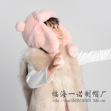 Утепленная детская удерживающая тепло бархатная милая шапка подходит для мужчин и женщин