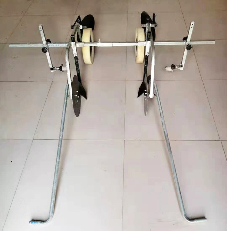 多用人力花生覆膜机陇上用盖膜机众鑫云南烟草地人力覆膜机