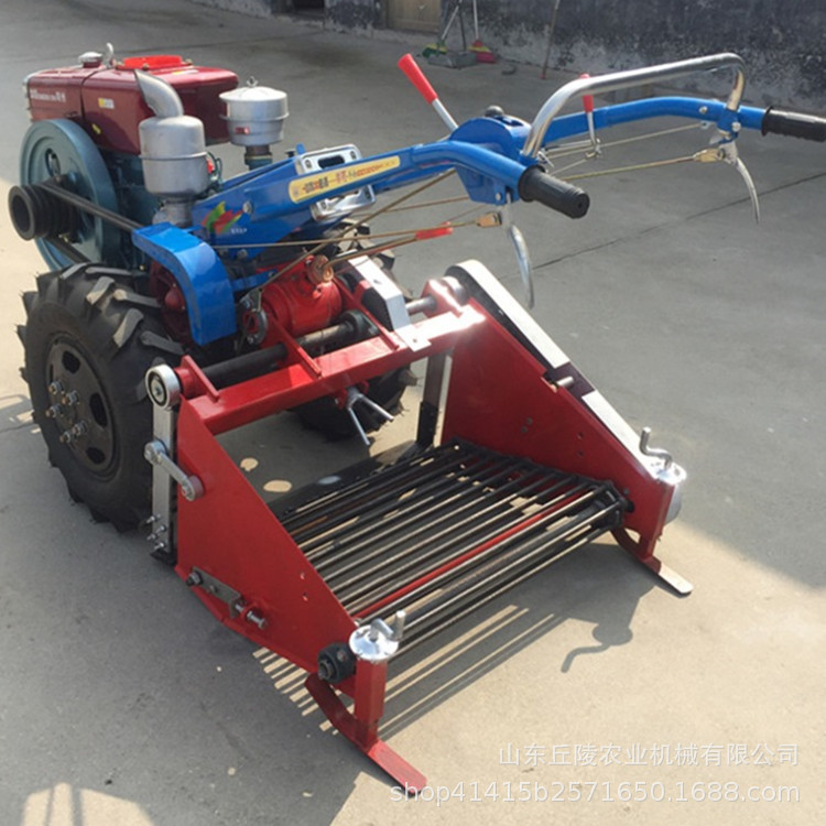 高品质红薯收获机  多功能花生收获机 手扶拖拉机牵引土豆收获机