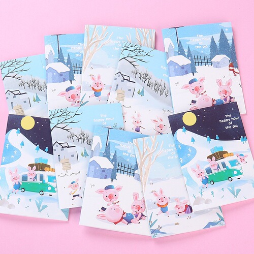 Korean creative cute cartoon book, good reviews, gifts, small gifts, stationery, notebook, factory direct sales