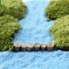 Polar pier bridge pier tree pier small bridge moss micro -landscape decoration resin handicraft decorative material