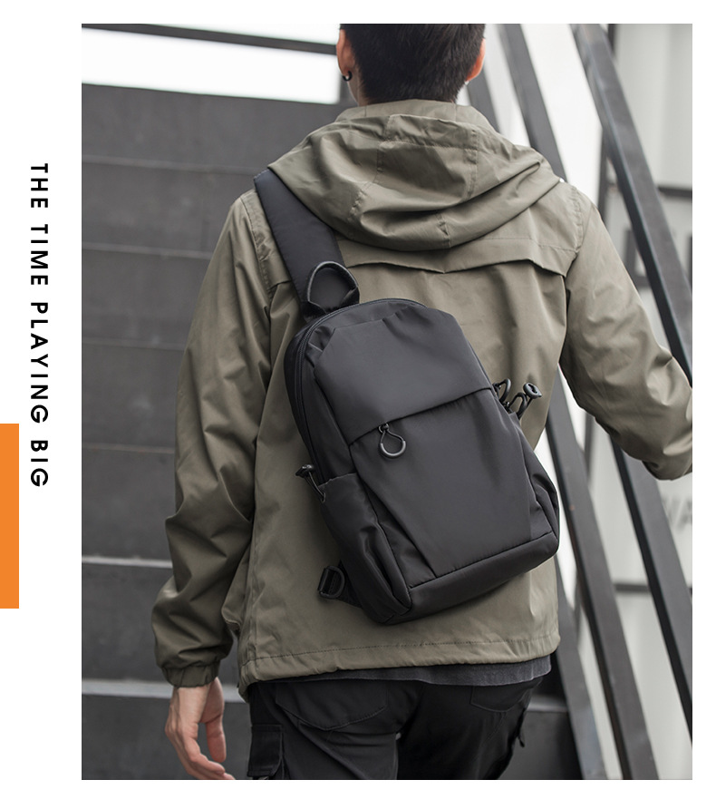 Bolso pecho hombre bandolera impermeable uso diario_voghion.com