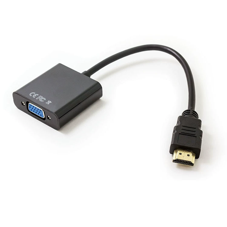 HDMI к VGA ротор HD аудио питание HDMI к VGA интерфейс соединительная линия видеоконвертер