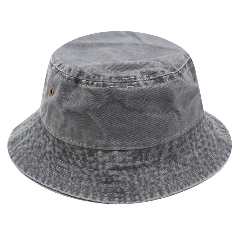 Unisex Einfacher Stil Einfarbig Breite Traufen Bucket Hat display picture 3