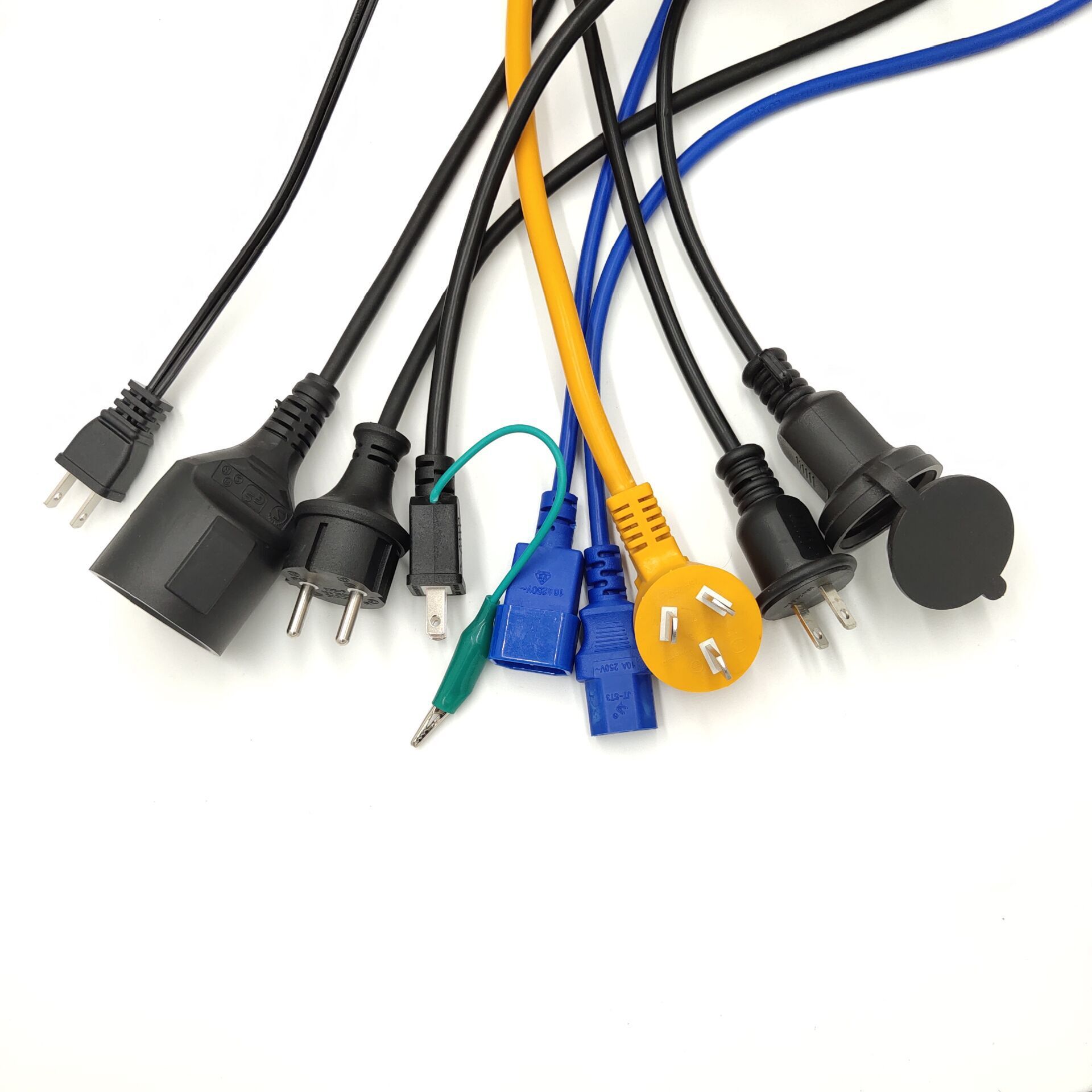 源头厂家供应 VDE欧规插头 梅花尾电源线 米老鼠连接器品字尾电线