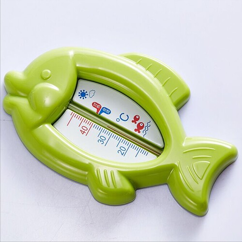 Cartoon Baby Fish Waterproof Thermometer, Baby Shower Dry and Wet Dual-Purpose Thermometer, Baby Thermometer