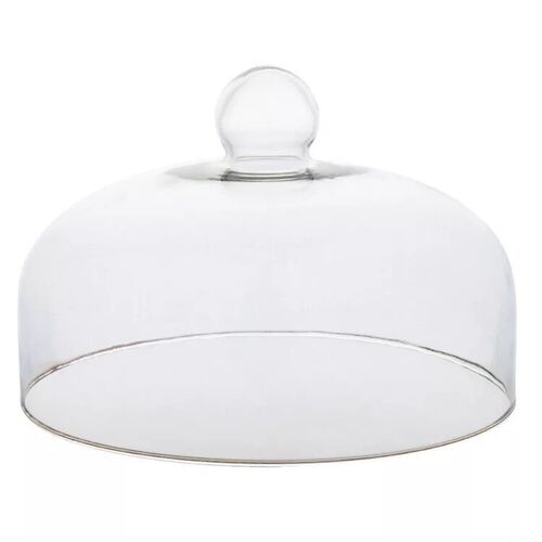 Transparent glass cover cake snack preservation cover dust-proof cover glass cover hotel meal cover dish microwave food cover