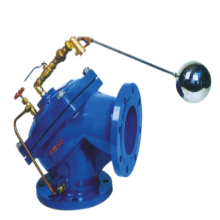 福厦美科铸铁角型定水位阀100A-10 100A-16 DN100 150 200 250